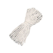 Cotton Rope Macrame Cord 1-12mm DIY Craft Tapestry Binding Decorative String - 12mm x 50m V528-COTTON-ROPE-12-50-290252