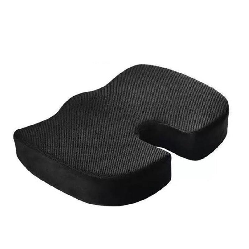 Orthopaedic Memory Foam Seat Cushion Support Back Pain Chair Pillow Car - Grey V528-COTTONCUSHION-GREY-5545332