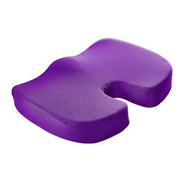 Orthopaedic Memory Foam Seat Cushion Support Back Pain Chair Pillow Car - Grey V528-COTTONCUSHION-GREY-5545332