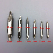 6Pcs Combined Center Drill Countersink Bit Lathe Mill Tackle Kit High Speed V528-COUNTERSINKBIT-6PCS-297953