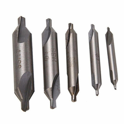 6Pcs Combined Center Drill Countersink Bit Lathe Mill Tackle Kit High Speed V528-COUNTERSINKBIT-6PCS-297953