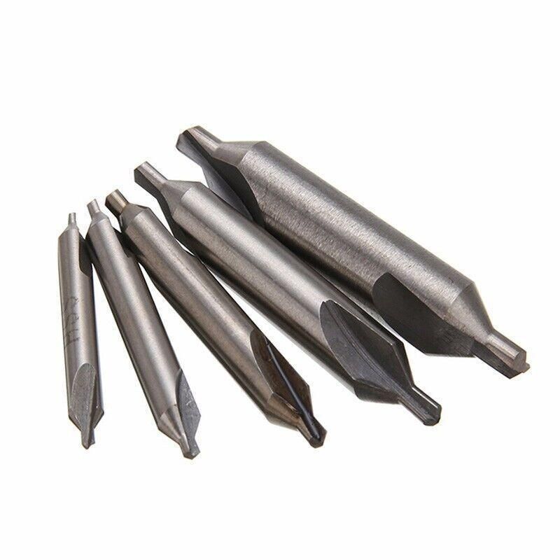 6Pcs Combined Center Drill Countersink Bit Lathe Mill Tackle Kit High Speed V528-COUNTERSINKBIT-6PCS-297953