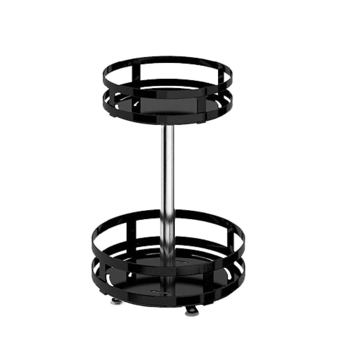 Kitchen Rotating Spice Rack Triple Layer Countertop Organizer Storage Shelf - Double Layer V528-COUNTERTOP-STORAGE-RACK-2-986978