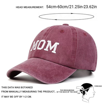 Adjustable Baseball Cap Vintage Dad Hat Casual Duck Tongue Cap for Men and Women V528-COUPLE-HATS-2PCS-518117