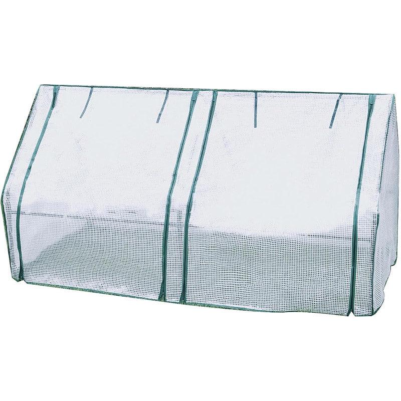 Greenhouse Cover Transparent Grid Garden Conservatory Plant Protection Tent V528-COVER-180-90-90CM-719353