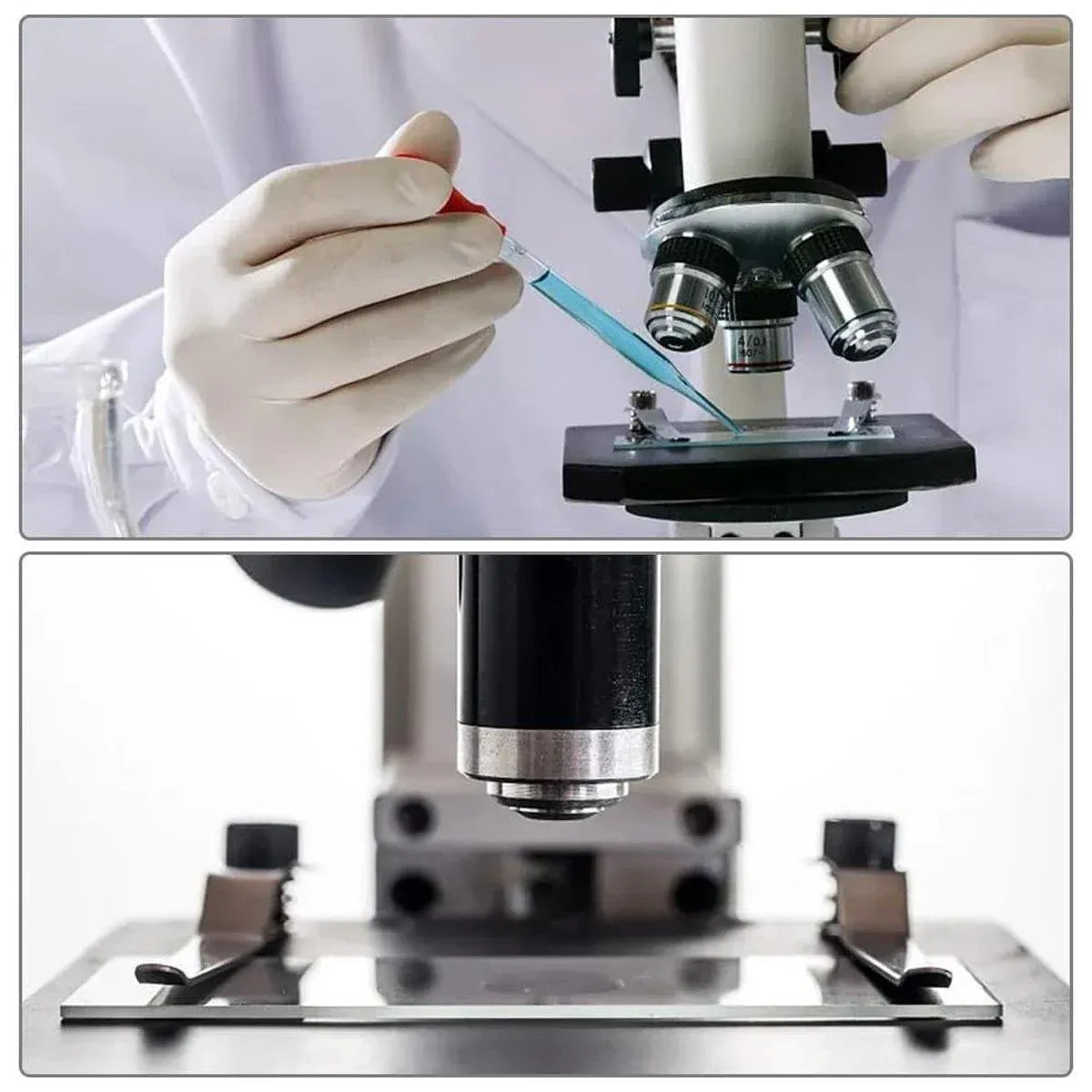 100set Microscope Slide Coverslips for Laboratory Use Glass Slides Research Tool V528-COVER-GLASS-200PCS-680773