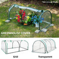 PVC Greenhouse Cover Replacement Plant Tent Garden Shelter No Frame - Transparent V528-COVER-TM-426357