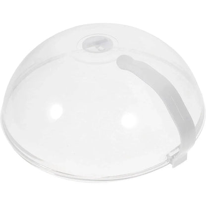 Microwave Safe Food Grade Plastic Splash Proof and Dustproof Heating Cover V528-COVER-WHITE-970126