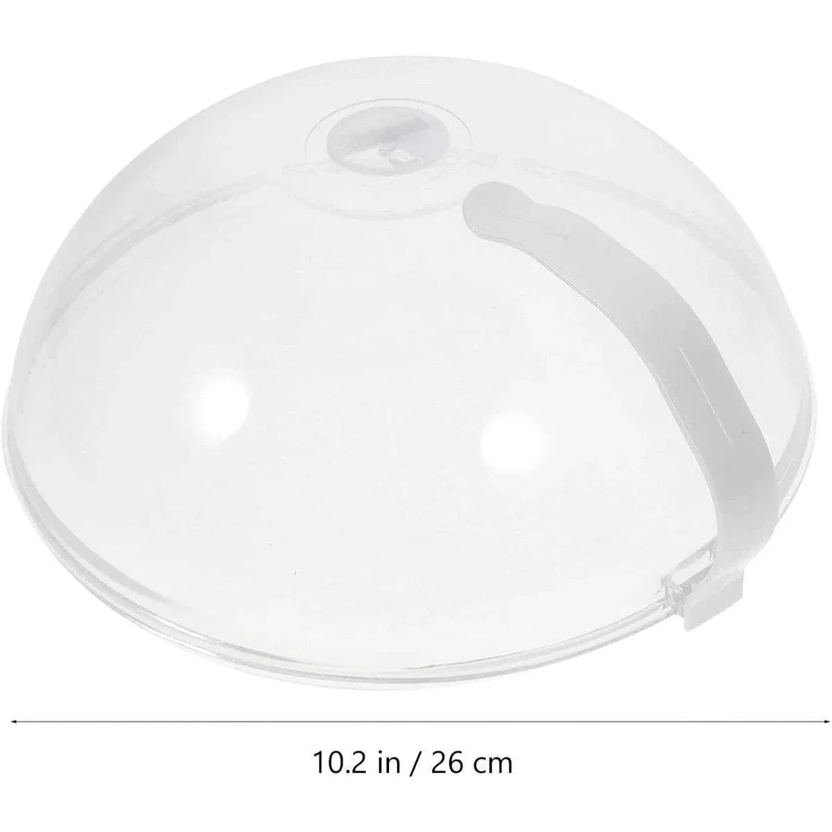 Microwave Safe Food Grade Plastic Splash Proof and Dustproof Heating Cover V528-COVER-WHITE-970126