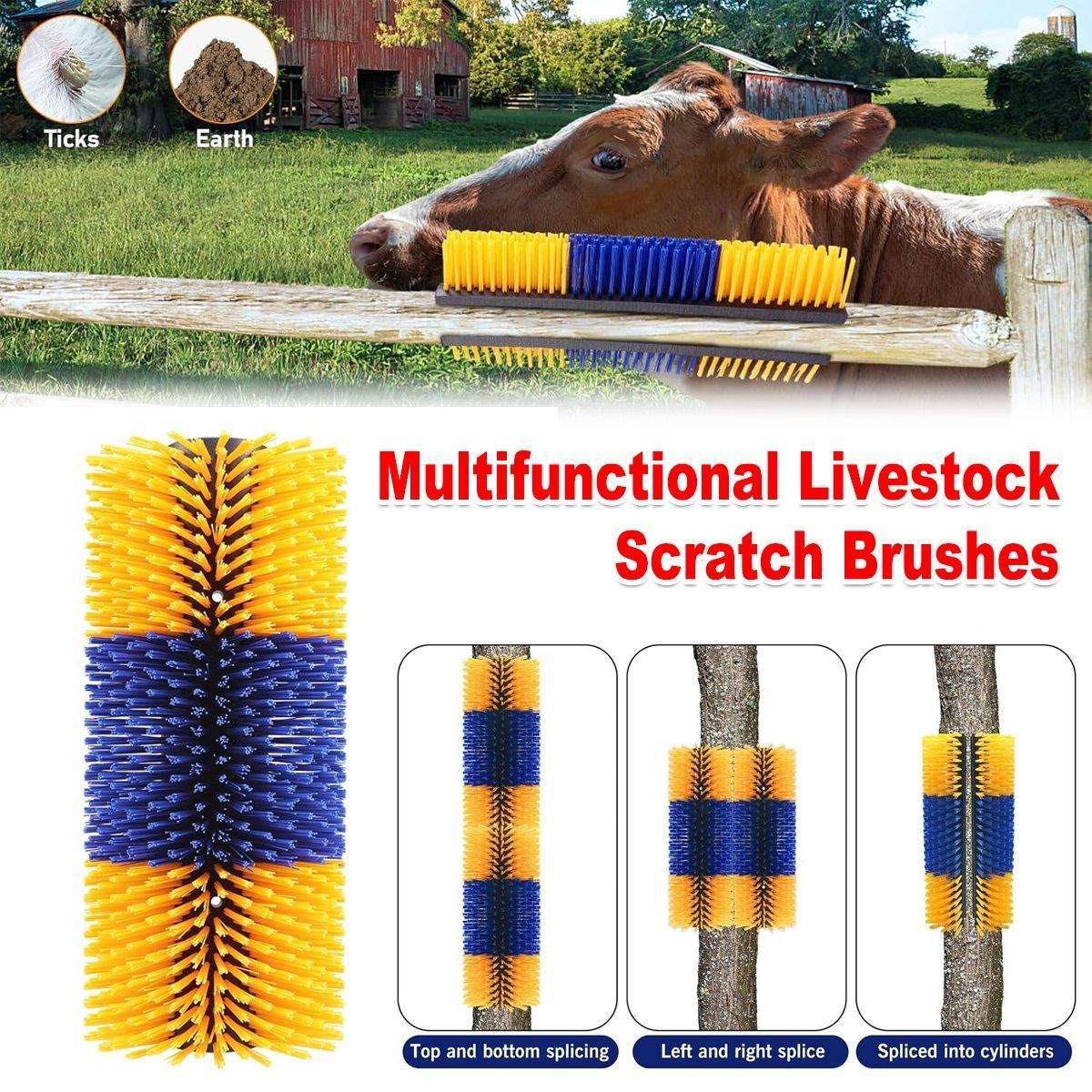 Multifunctional Livestock Brush Massage Scratching and Cleaning Rubbing Brush V528-COW-BODY-BRUSH-113694