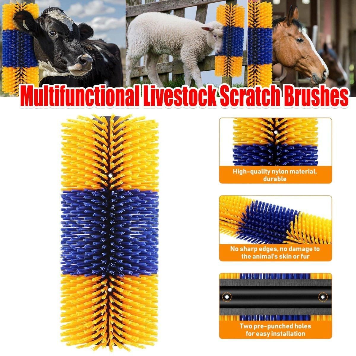 Multifunctional Livestock Brush Massage Scratching and Cleaning Rubbing Brush V528-COW-BODY-BRUSH-113694