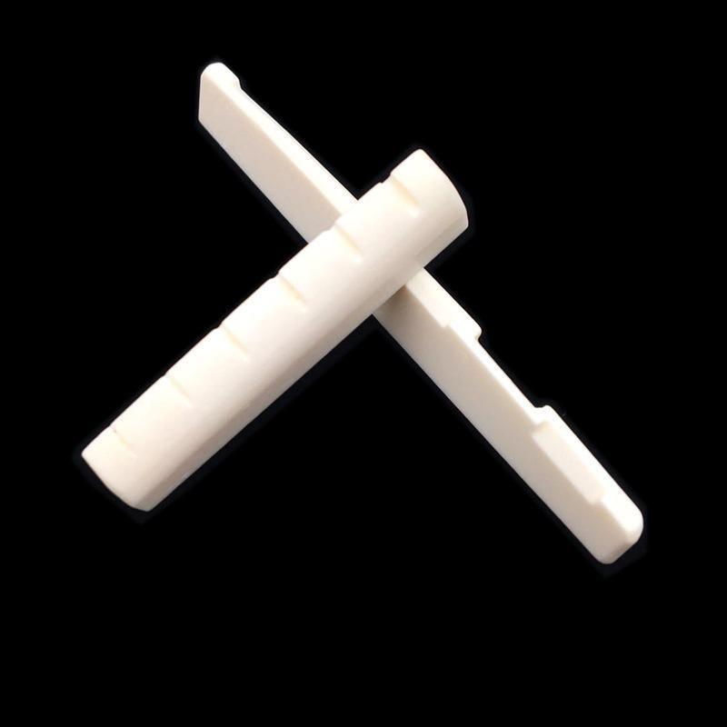Bone Acoustic Saddle Holder Display Nut Guitar Bridge and Strings End Rack V528-COWBONELLYREPILLOW-1PAIR-738331