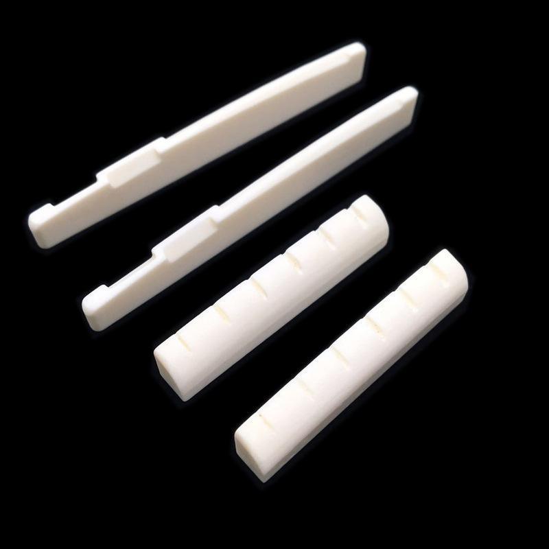 Bone Acoustic Saddle Holder Display Nut Guitar Bridge and Strings End Rack V528-COWBONELLYREPILLOW-1PAIR-738331