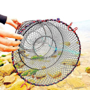 2PCS Shrimp Crab Lobster Fishing Net Fish Trap Cage for Carp Crucian Breeding V528-CRAB-POT-2PCS-491414