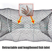 2PCS Shrimp Crab Lobster Fishing Net Fish Trap Cage for Carp Crucian Breeding V528-CRAB-POT-2PCS-491414