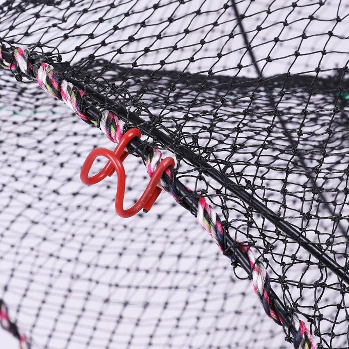 2PCS Shrimp Crab Lobster Fishing Net Fish Trap Cage for Carp Crucian Breeding V528-CRAB-POT-2PCS-491414