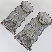 2PCS Shrimp Crab Lobster Fishing Net Fish Trap Cage for Carp Crucian Breeding V528-CRAB-POT-2PCS-491414