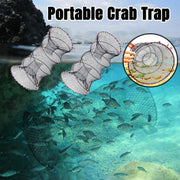 2PCS Shrimp Crab Lobster Fishing Net Fish Trap Cage for Carp Crucian Breeding V528-CRAB-POT-2PCS-491414
