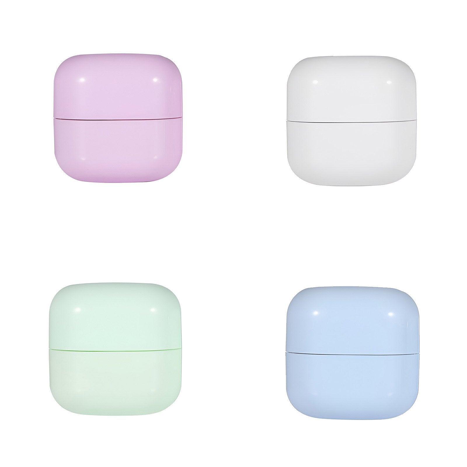 10PCS Square Lightproof Cream Jars Cosmetics Containers Skincare Lotion Makeup Jars - Green 50ml V528-CREAM-BOTTLE-10PCS-50ML-GREEN-810391