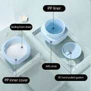 10PCS Square Lightproof Cream Jars Cosmetics Containers Skincare Lotion Makeup Jars - Green 50ml V528-CREAM-BOTTLE-10PCS-50ML-GREEN-810391