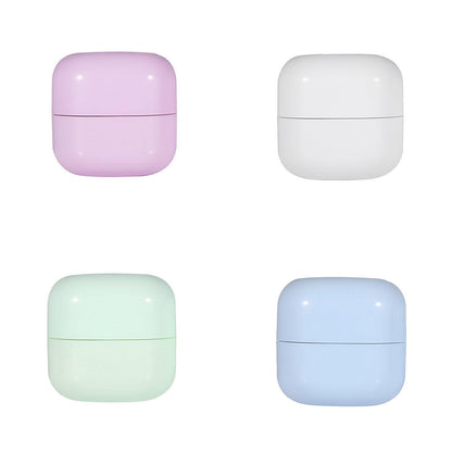 10PCS Square Lightproof Cream Jars Cosmetics Containers Skincare Lotion Makeup Jars - Pink 50ml V528-CREAM-BOTTLE-10PCS-50ML-PURPLE-482703