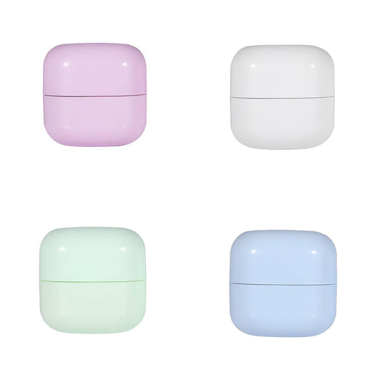 10PCS Square Lightproof Cream Jars Cosmetics Containers Skincare Lotion Makeup Jars - Pink 50ml V528-CREAM-BOTTLE-10PCS-50ML-PURPLE-482703