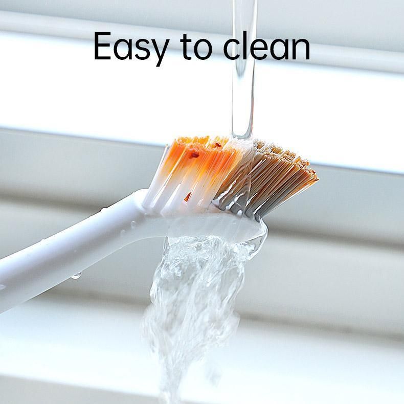 1/2pcs Small Brush for Bathroom Tile Wall Floor Gap Corner Seam Cleaning Tool - 1PC V528-CREVICE-BRUSH-1PCS-862449