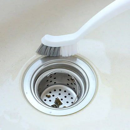 1/2pcs Small Brush for Bathroom Tile Wall Floor Gap Corner Seam Cleaning Tool - 1PC V528-CREVICE-BRUSH-1PCS-862449