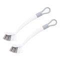 1/2pcs Small Brush for Bathroom Tile Wall Floor Gap Corner Seam Cleaning Tool - 2PCS V528-CREVICE-BRUSH-2PCS-884019