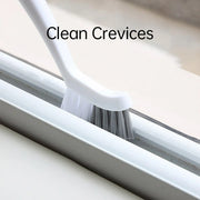 1/2pcs Small Brush for Bathroom Tile Wall Floor Gap Corner Seam Cleaning Tool - 2PCS V528-CREVICE-BRUSH-2PCS-884019
