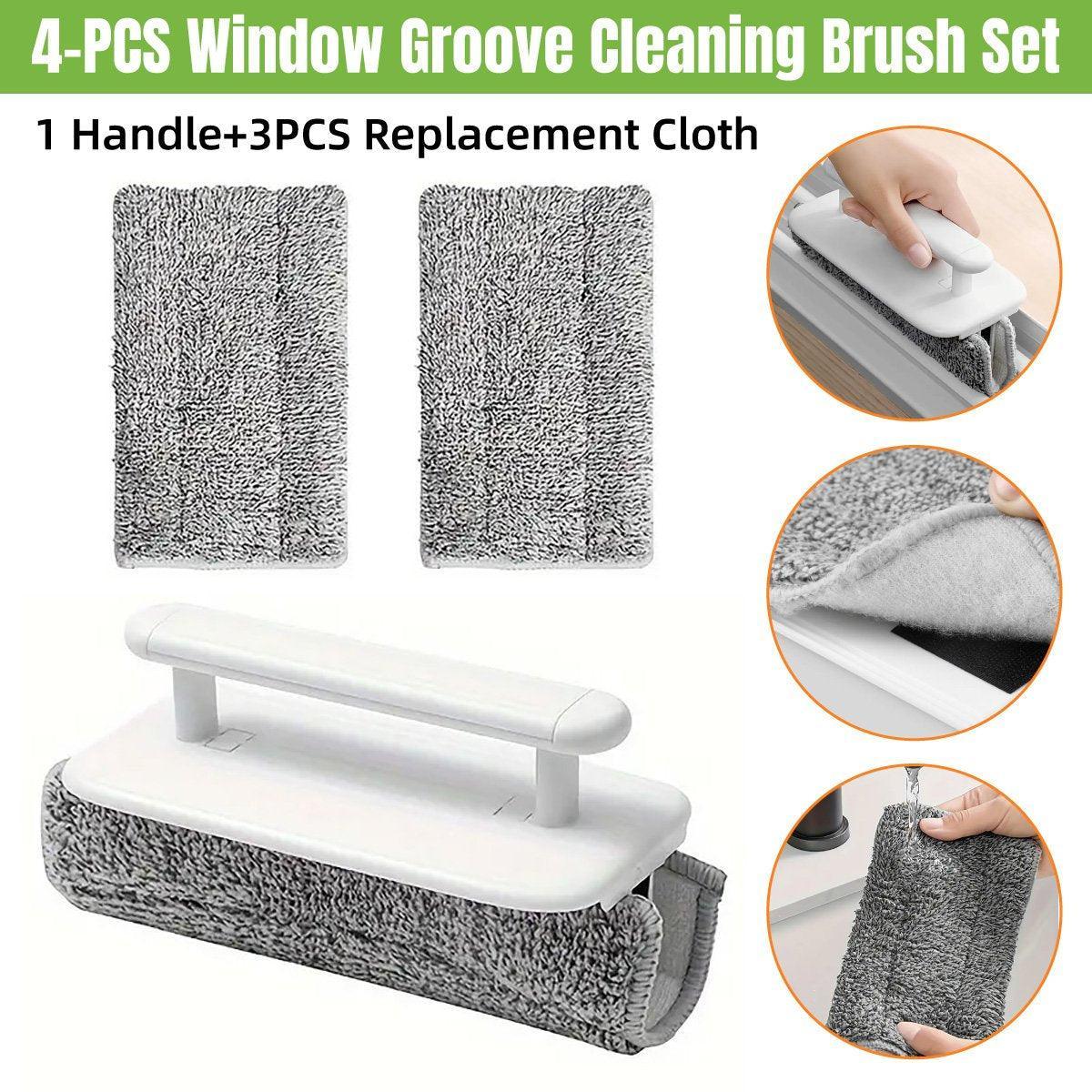 Window Groove Cleaning Brush Removable Door Gap Cleaner Dead Angle Wiper Tool V528-CREVICE-BRUSH-499643