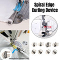 Household Sewing Machine Attachment Spiral Flanger Towel Fabric Puller Tool V528-CRIMPER-8PCS-341041