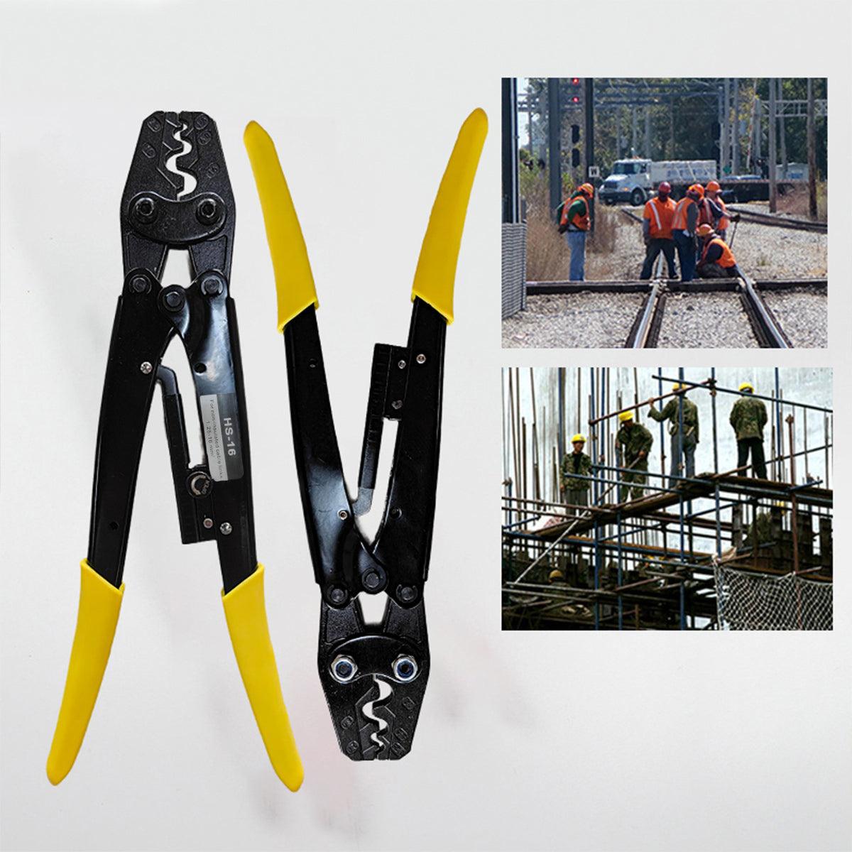 1.25-16mm2 Wire Crimper Cable Plier Terminal Anderson Plug Lug Crimping Tool V528-CRIMPTOOL-695693