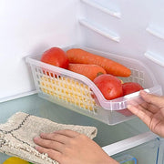 4pcs Refrigerator Storage Box Transparent Plastic Household Organizer Kitchen V528-CRISPER-4PCS-804922