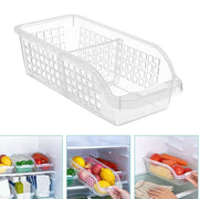 4pcs Refrigerator Storage Box Transparent Plastic Household Organizer Kitchen V528-CRISPER-4PCS-804922