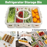 Refrigerator Crisper Storage Box Food Organizer Container for Kitchen Fridge V528-CRISPER-BOX-155245