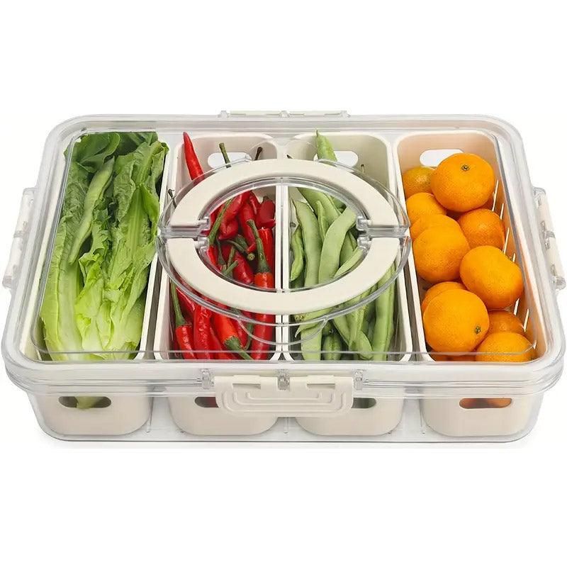 Refrigerator Crisper Storage Box Food Organizer Container for Kitchen Fridge V528-CRISPER-BOX-155245