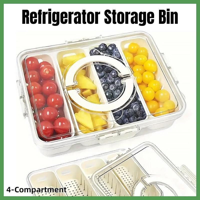 Refrigerator Crisper Storage Box Food Organizer Container for Kitchen Fridge V528-CRISPER-BOX-155245