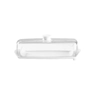 Butter Cheese Box Crisper Fruit Storage Container Multi Purpose Food Organizer V528-CRISPER-TRANSPARENT-727271