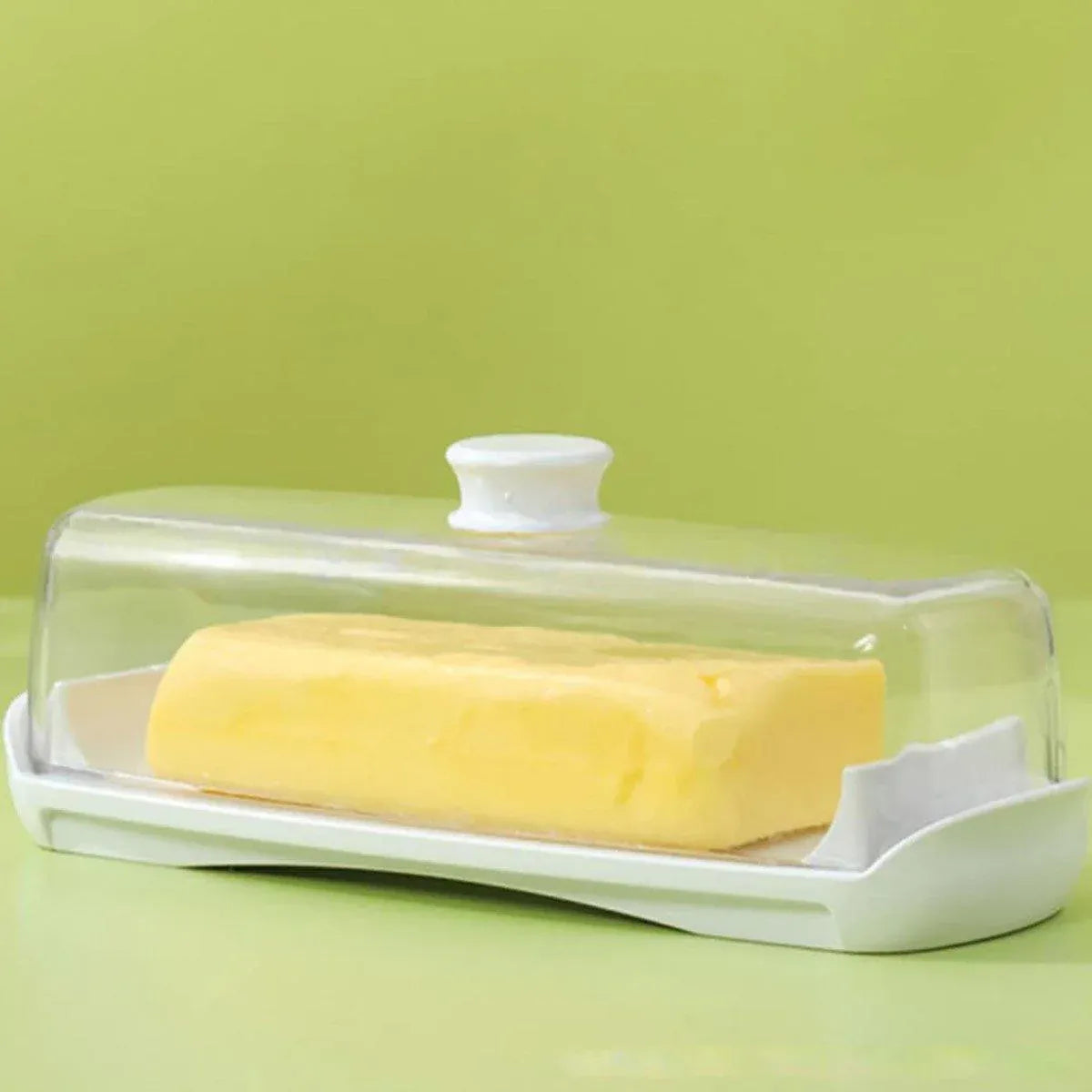 Butter Cheese Box Crisper Fruit Storage Container Multi Purpose Food Organizer V528-CRISPER-TRANSPARENT-727271