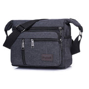 Multi Layer Canvas Crossbody Bag Casual Shoulder Bag for Travel Messenger Bag - Green V528-CROSSBODY-BAG-GREEN-881182