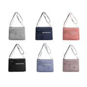 Ladies Large Capacity Crossbody Bag Single Shoulder Small Square Bag Handbag - Light Blue V528-CROSSBODY-BAG-LIGHT-BLUE-878320