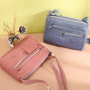 Ladies Large Capacity Crossbody Bag Single Shoulder Small Square Bag Handbag - Light Blue V528-CROSSBODY-BAG-LIGHT-BLUE-878320
