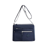 Ladies Large Capacity Crossbody Bag Single Shoulder Small Square Bag Handbag - Light Blue V528-CROSSBODY-BAG-LIGHT-BLUE-878320