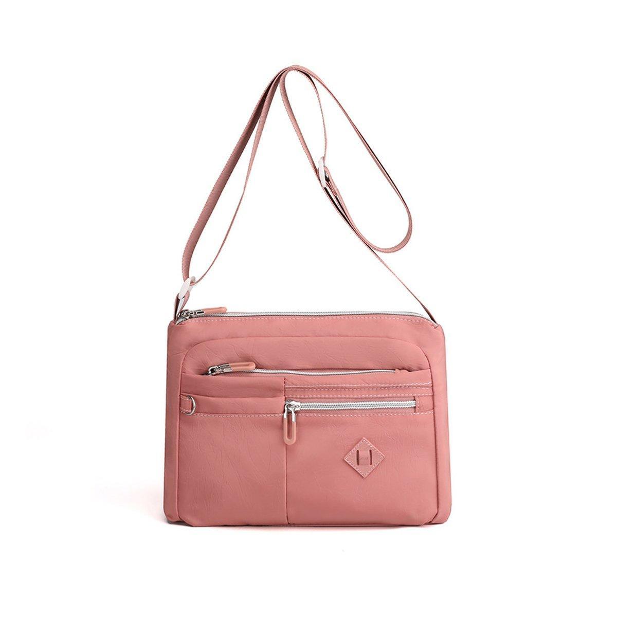 Ladies Large Capacity Crossbody Bag Single Shoulder Small Square Bag Handbag - Light Blue V528-CROSSBODY-BAG-LIGHT-BLUE-878320