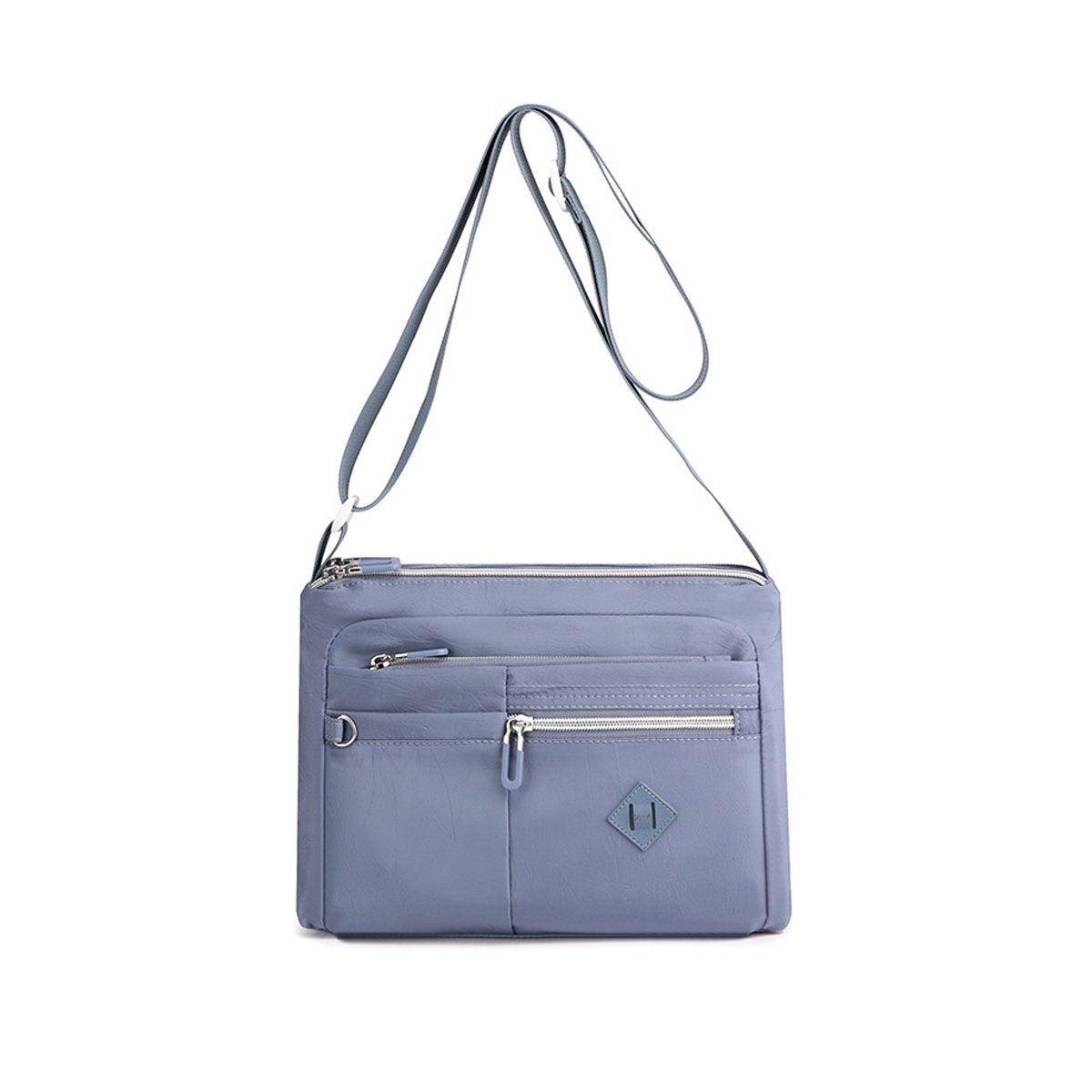Ladies Large Capacity Crossbody Bag Single Shoulder Small Square Bag Handbag - Pink V528-CROSSBODY-BAG-PINK-305482