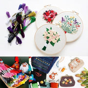 50/100 Colours Colourful Egyptian Cross Stitch Cotton Embroidery Threads - 50PCS (50 Colours) V528-CROSSSTITCH-50COLOURS-404212