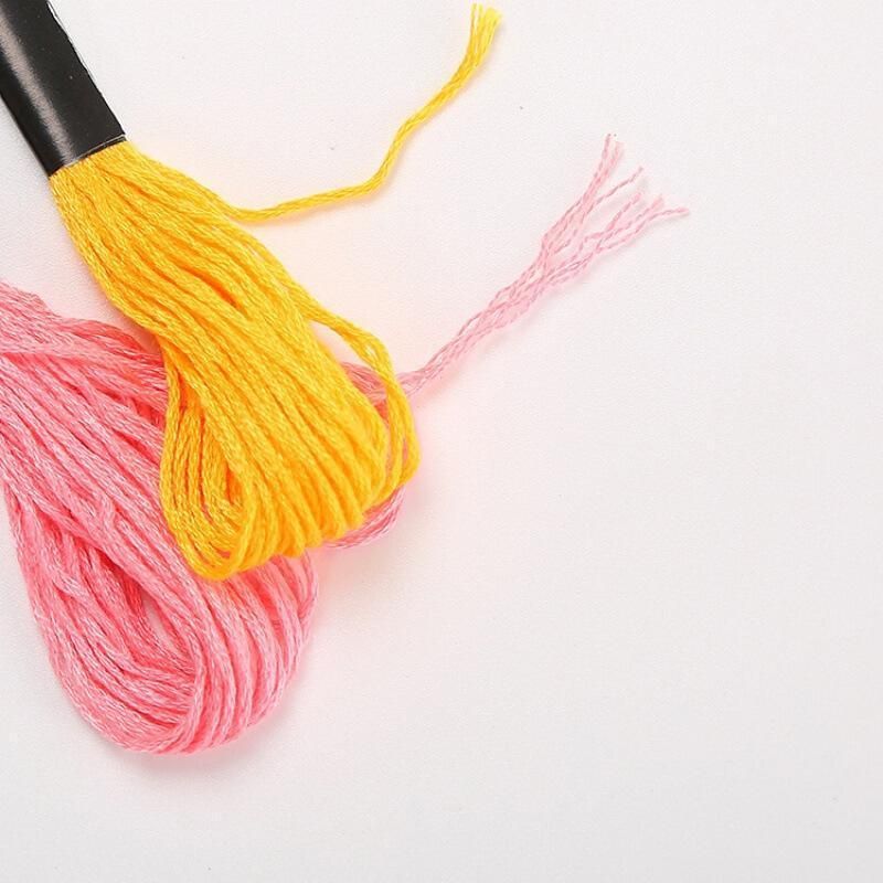 50/100 Colours Colourful Egyptian Cross Stitch Cotton Embroidery Threads - 50PCS (50 Colours) V528-CROSSSTITCH-50COLOURS-404212