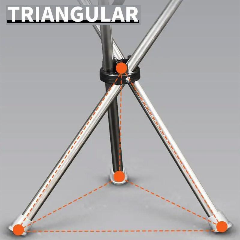 Stainless Steel Walking Stick with Seat Folding Cane Chair for Travel and Outdoor Use V528-CRUTCH-366118
