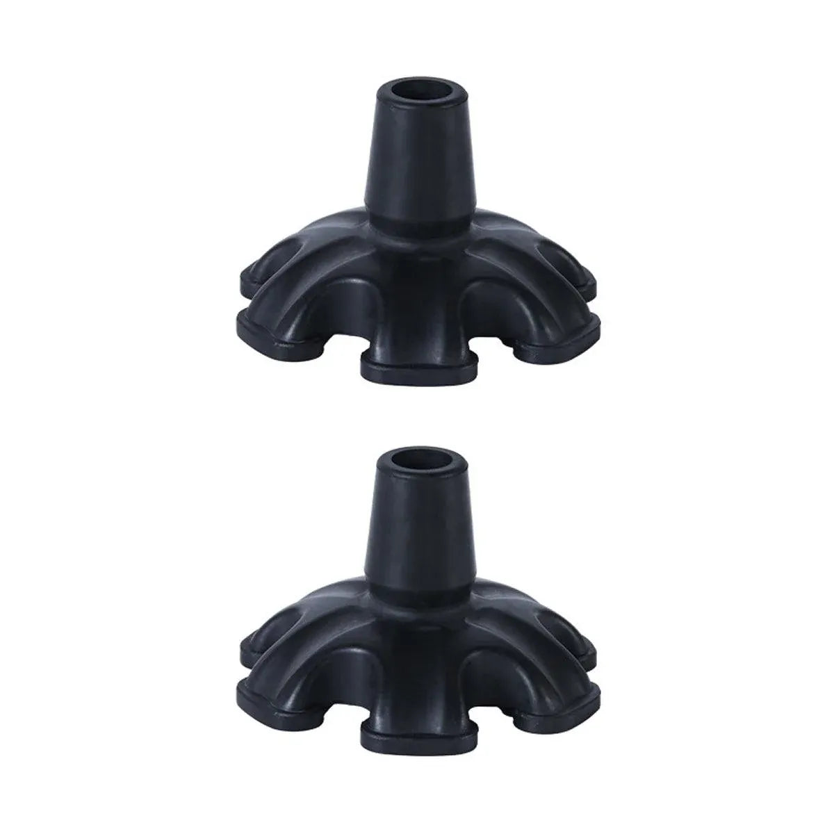 2PCS 19MM Non-Slip Rubber Foot Pads for Walking Cane Crutch Support Replacement V528-CRUTCH-PAD-2PCS-19MM-806219
